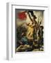 July 28th 1830, Liberty Guiding the People, Detail-Eugene Delacroix-Framed Giclee Print