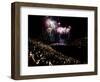 July 4, 1959: Fireworks Display at the Los Angeles Coliseum, California-Ralph Crane-Framed Photographic Print