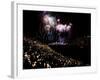 July 4, 1959: Fireworks Display at the Los Angeles Coliseum, California-Ralph Crane-Framed Photographic Print