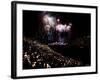 July 4, 1959: Fireworks Display at the Los Angeles Coliseum, California-Ralph Crane-Framed Photographic Print