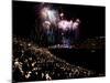 July 4, 1959: Fireworks Display at the Los Angeles Coliseum, California-Ralph Crane-Mounted Photographic Print