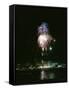 July 4, 1959: View of a Fireworks Display Above the Detroit River, Detroit, Michigan-Stan Wayman-Framed Stretched Canvas