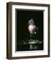 July 4, 1959: View of a Fireworks Display Above the Detroit River, Detroit, Michigan-Stan Wayman-Framed Photographic Print