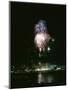 July 4, 1959: View of a Fireworks Display Above the Detroit River, Detroit, Michigan-Stan Wayman-Mounted Photographic Print