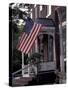 July 4th Flag, Historic Norfolk, Virginia-Dave Bartruff-Stretched Canvas