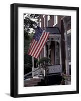 July 4th Flag, Historic Norfolk, Virginia-Dave Bartruff-Framed Photographic Print