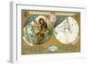 July and August: Leo and Virgo-null-Framed Giclee Print