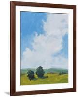 July Clouds-Pamela Munger-Framed Art Print