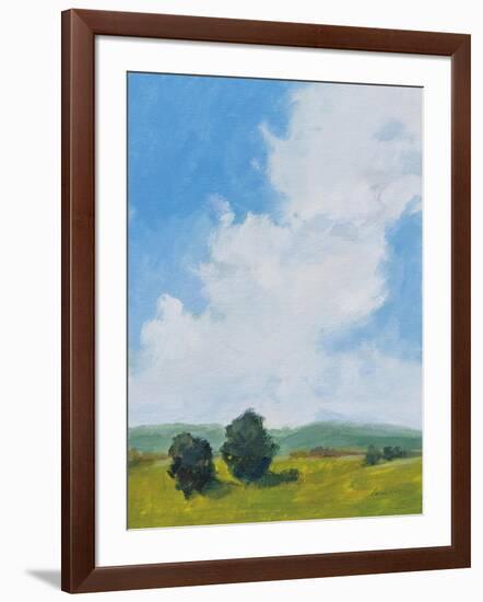 July Clouds-Pamela Munger-Framed Art Print