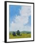 July Clouds-Pamela Munger-Framed Art Print