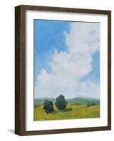 July Clouds-Pamela Munger-Framed Art Print