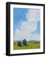 July Clouds-Pamela Munger-Framed Art Print