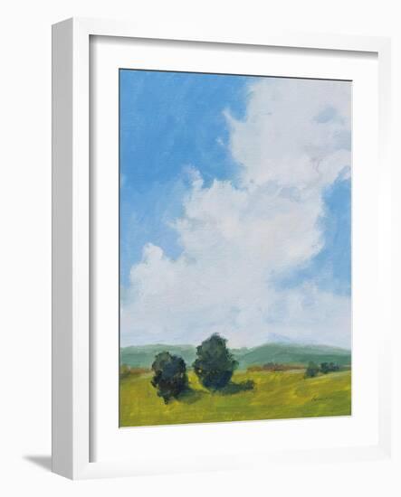 July Clouds-Pamela Munger-Framed Art Print