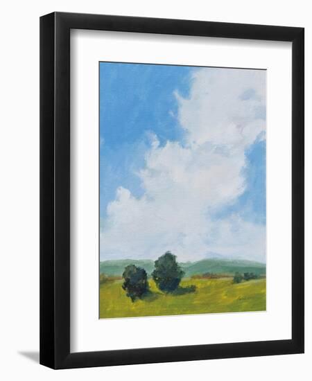 July Clouds-Pamela Munger-Framed Art Print