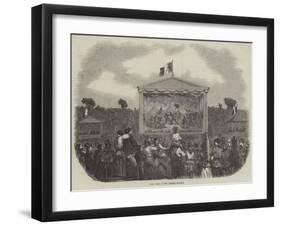 July Fete in the Champs Elysees-null-Framed Giclee Print