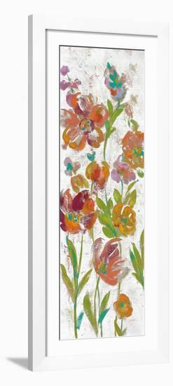 July Garden Trio II on White-Silvia Vassileva-Framed Art Print