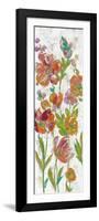 July Garden Trio II on White-Silvia Vassileva-Framed Art Print