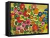 July Garden-Kim Parker-Framed Stretched Canvas