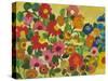 July Garden-Kim Parker-Stretched Canvas