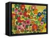 July Garden-Kim Parker-Framed Stretched Canvas