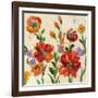 July in the Garden II Cream Crop-Silvia Vassileva-Framed Art Print