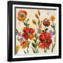 July in the Garden II Cream Crop-Silvia Vassileva-Framed Art Print