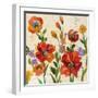 July in the Garden II Cream Crop-Silvia Vassileva-Framed Art Print