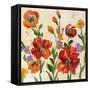 July in the Garden II Cream Crop-Silvia Vassileva-Framed Stretched Canvas