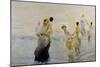 July (On Beach), 1893-1894-Ettore Tito-Mounted Giclee Print