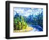 July Progression-Mandy Budan-Framed Giclee Print