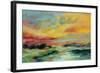 July Sunset-Silvia Vassileva-Framed Art Print