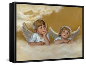 July-David Lindsley-Framed Stretched Canvas