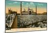 Juma Masjid Mosque, Delhi, India-null-Mounted Art Print