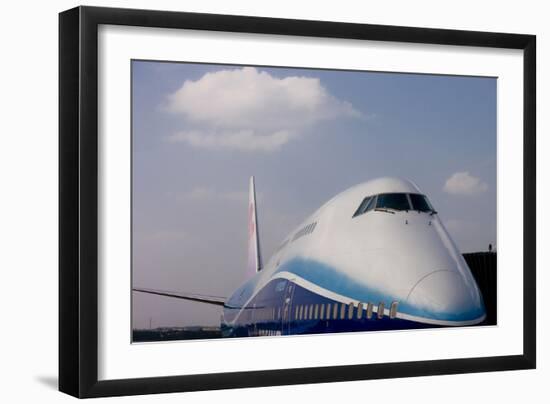 Jumbo Jet-Charles Bowman-Framed Photographic Print