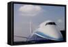 Jumbo Jet-Charles Bowman-Framed Stretched Canvas