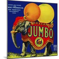 Jumbo Orange and Grapefruit-null-Mounted Giclee Print