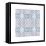 Jumbo Pastel Diatom Periwinkle-Lisa Katharina-Framed Stretched Canvas