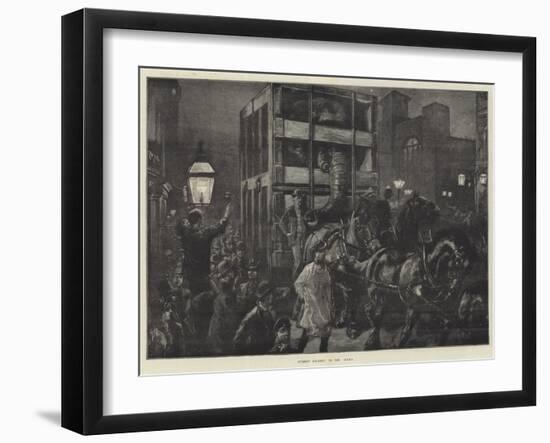 Jumbo's Journey to the Docks-William Heysham Overend-Framed Giclee Print
