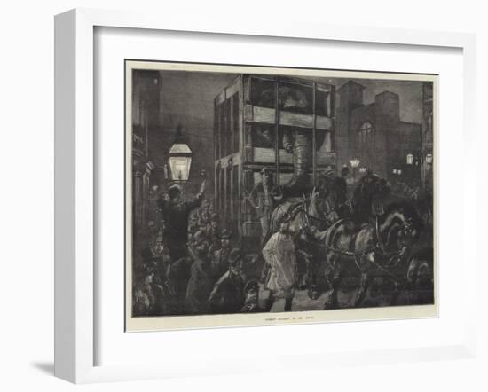 Jumbo's Journey to the Docks-William Heysham Overend-Framed Giclee Print