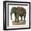 Jumbo Standing Ready to Give Someone a Ride-null-Framed Art Print