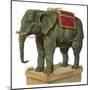 Jumbo Standing Ready to Give Someone a Ride-null-Mounted Art Print