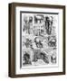 Jumbo the African Elephant, 1882-null-Framed Premium Giclee Print