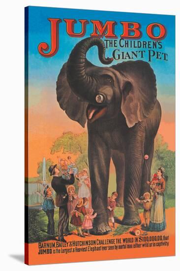 Jumbo, The Children's Giant Pet-null-Stretched Canvas