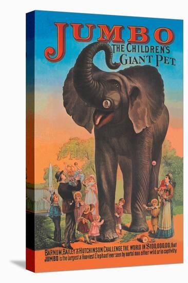 Jumbo, The Children's Giant Pet-null-Stretched Canvas