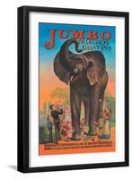 Jumbo, The Children's Giant Pet-null-Framed Art Print