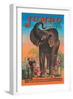 Jumbo, The Children's Giant Pet-null-Framed Art Print