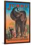 Jumbo, The Children's Giant Pet-null-Framed Art Print