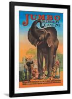 Jumbo, The Children's Giant Pet-null-Framed Art Print