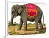 Jumbo the Elephant-null-Framed Art Print