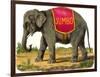 Jumbo the Elephant-null-Framed Art Print